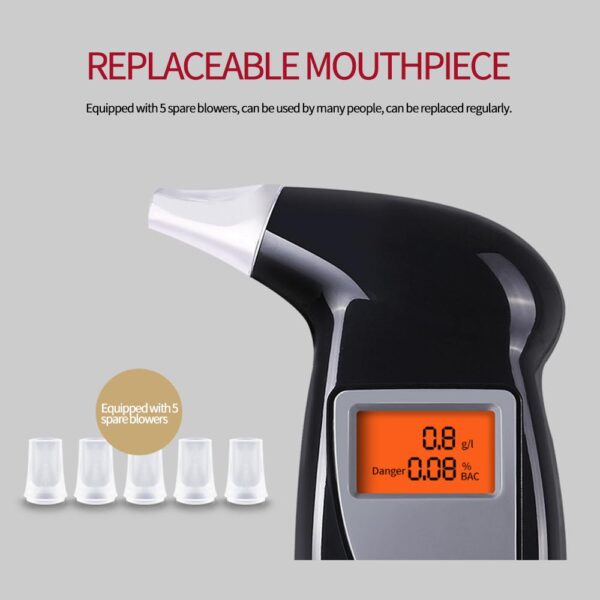 Consumer 2025 Alcohol Breath Tester Breathalyzer Personal - Image 5