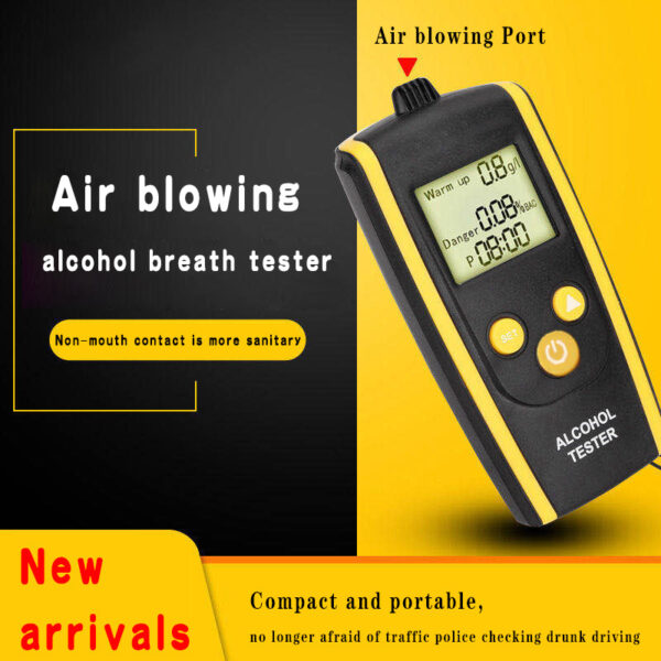 Alcoblowpro HT-611 digital alcohol breathalyser Consumer SME - Image 3