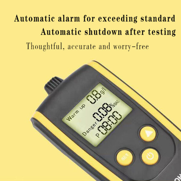 Alcoblowpro HT-611 digital alcohol breathalyser Consumer SME - Image 7